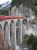 FILISUR (CH) - Il Landwasserviadukt sul tratto del Trenino Rosso tra St. Moritz e Coira